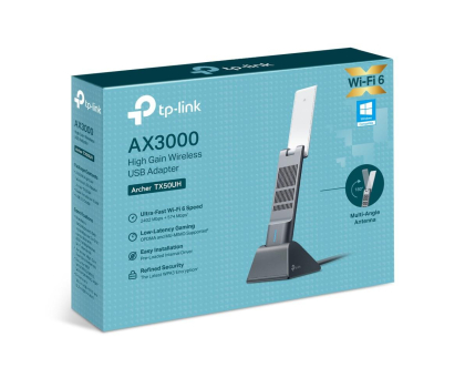 Karta sieciowa TP-Link Archer TX50UH (3000Mb/s a/b/g/n/ac/ax)